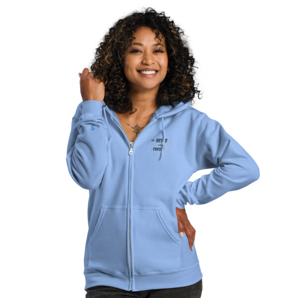 Unisex heavy blend zip hoodie - Image 4